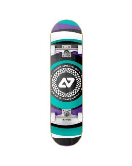 Hydroponic Circular Complete Skateboard (8"|Turquoise)