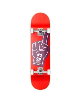 Hydroponic Hand Complete Skateboard (7.25"|Red)