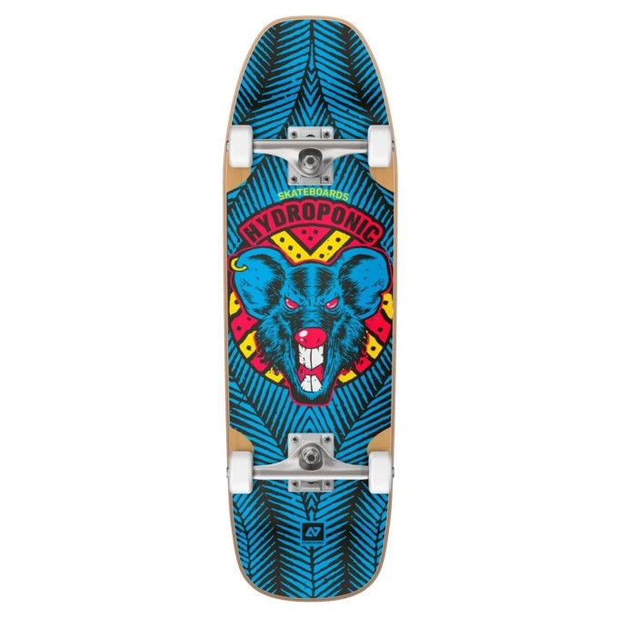 Hydroponic Bullet Pool Shape Mike Complete Skateboard (8.75"|Blue)