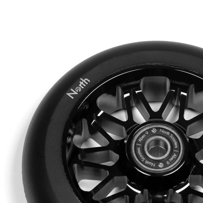 North Club G4 Pro Scooter Wheels 2-Pack (110mm|Matte Black)