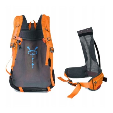 Hiking backpack Aoking 50L Orange with detachable frame