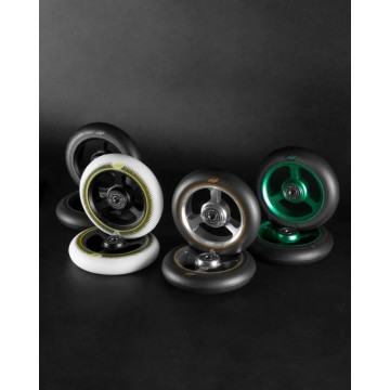 North Index G5 Pro Scooter Wheels 2-Pack (110mm|Silver/Black)