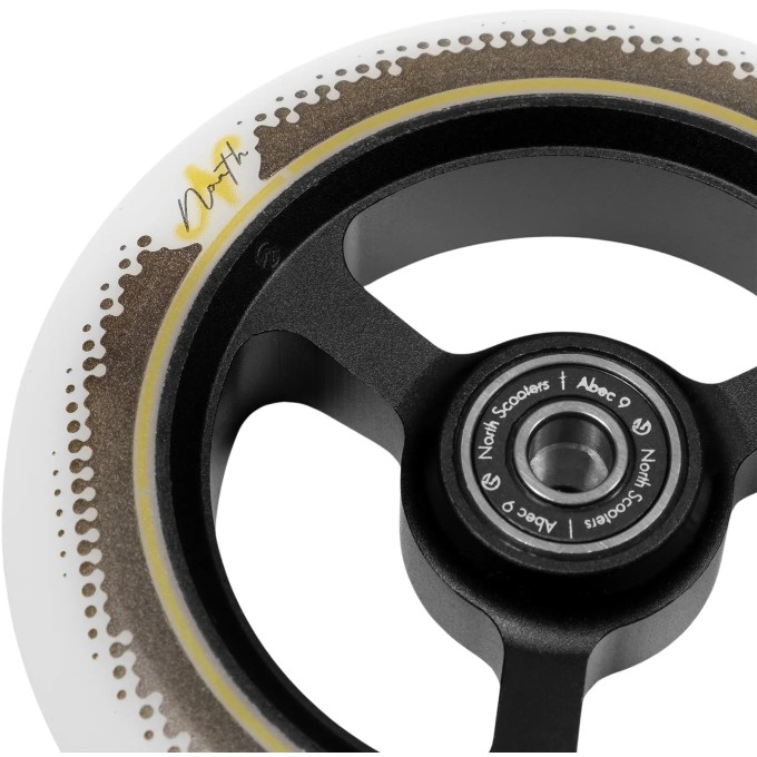 North Index G5 Pro Scooter Wheels 2-Pack (110mm|Black/White)