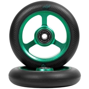 North Index G5 Pro Scooter Wheels 2-Pack (110mm|Emerald/Black)