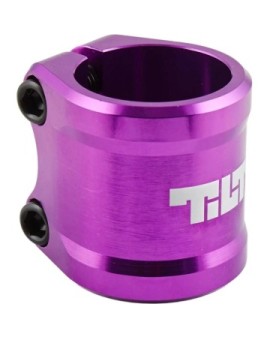 Tilt ARC Double Pro Scooter Clamp (Purple)