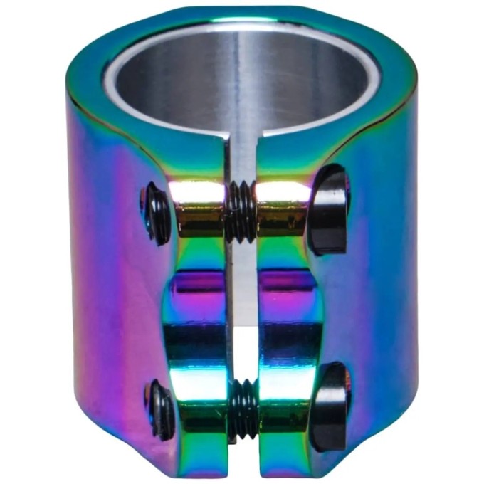 Trynyty Simple Double Pro Scooter Clamp (Oil Slick)