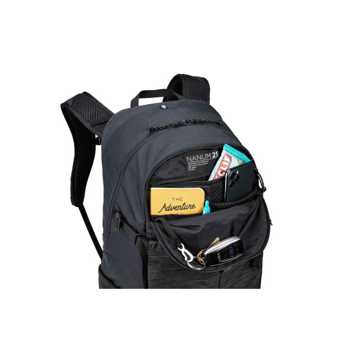 Ventileeritava seljaga seljakott Thule 4517 Nanum 25L Black