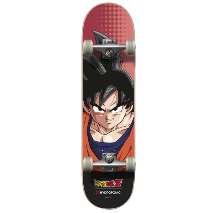 Hydroponic x DragonBall Son Goku Complete Skateboard (8.125"|Red)