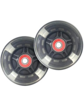 i-Glide Kids Rear Scooter Wheel 2-Pack (80mm|Black)