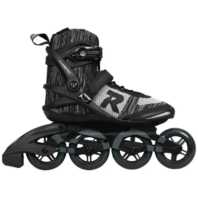 Roces Thread Juodi Riedučiai | 90 mm Fitness Riedučiai