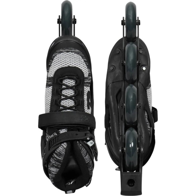 Roces Thread Melnas Skrituļslidas | 90 mm Fitnesa Inline Slidas