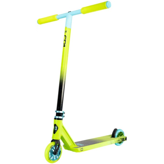 CORE CD1 Pro Scooter (Lime/Blue)