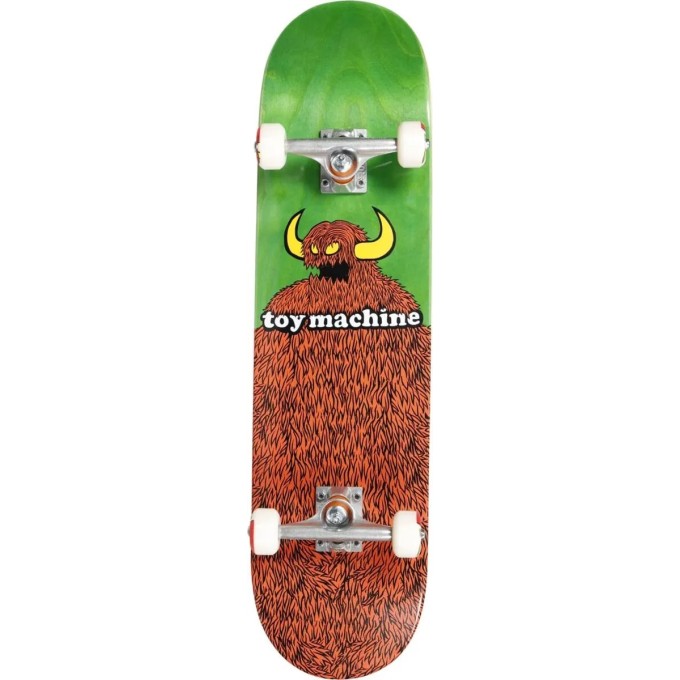 Toy Machine Monster Complete Skateboard (8.2"|Furry Monster - Veneer Colours Varying)