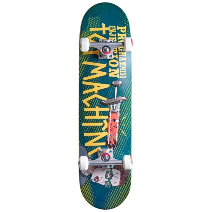 Toy Machine Programming Injection Complete Skateboard (8"|Green)