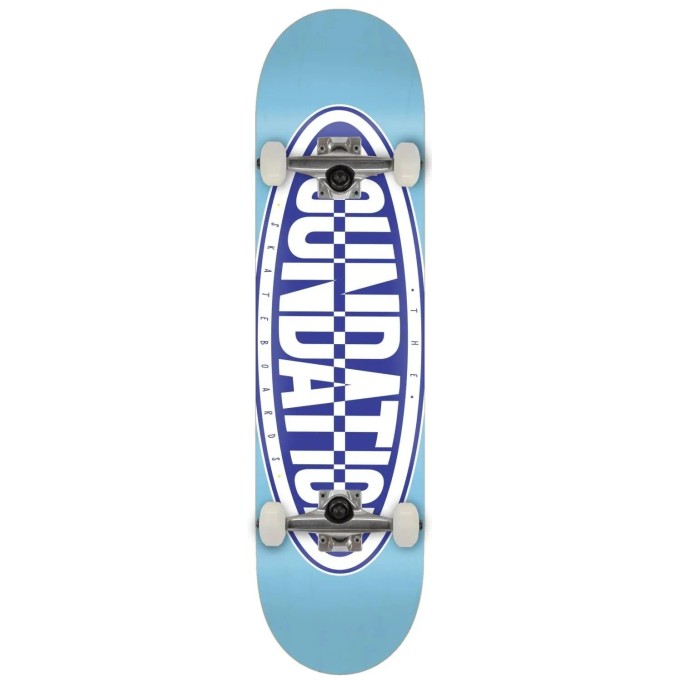 Foundation Oval Complete Skateboard (8"|Blue)