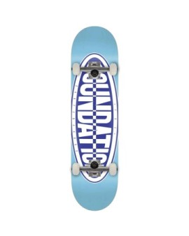 Foundation Oval Complete Skateboard (8"|Blue)