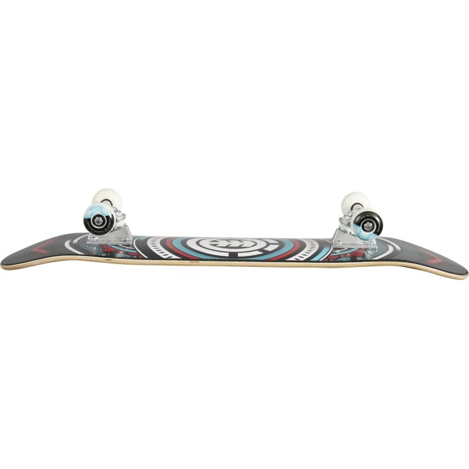 Element Hatched Red Complete Skateboard (7.75"|Black)