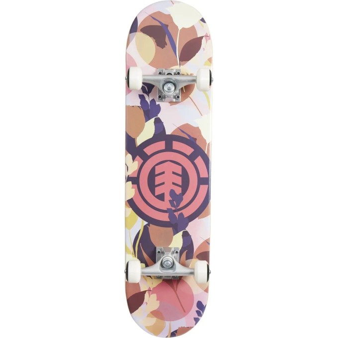 Element Fauna Party Complete Skateboard (7.75"|Pink)