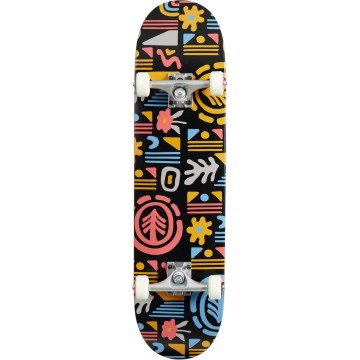 Element Motif Complete Skateboard (8"|Black)