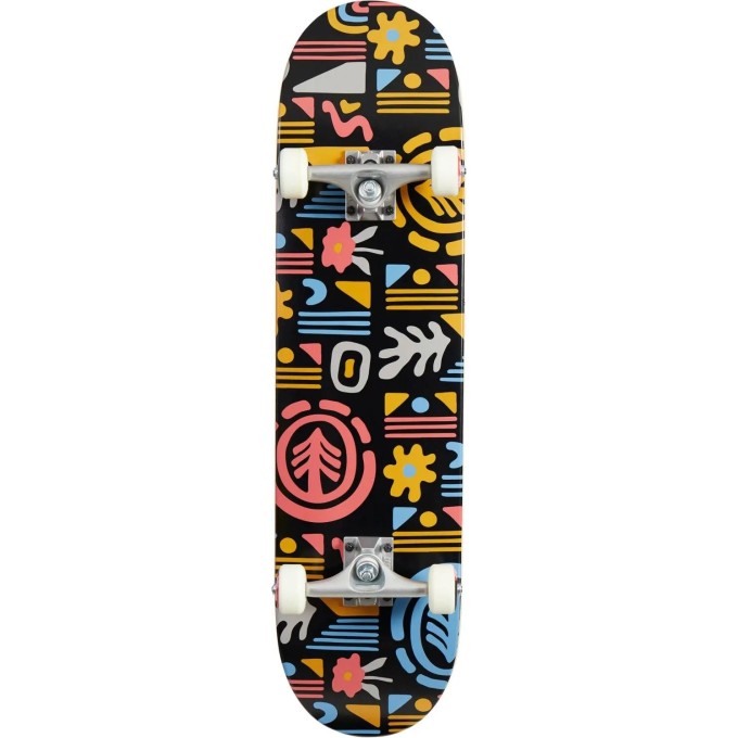 Element Motif Complete Skateboard (8"|Black)