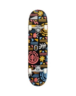 Element Motif Complete Skateboard (8"|Black)