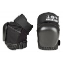 187 Killer Pads Pro kelio įtvarai Kelių apsaugos su keičiamosiomis dangteliais (juodi/juodi)