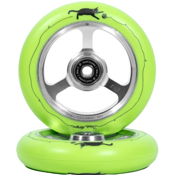 North Devin Morgan Pro Scooter Wheels 2-Pack (110mm)