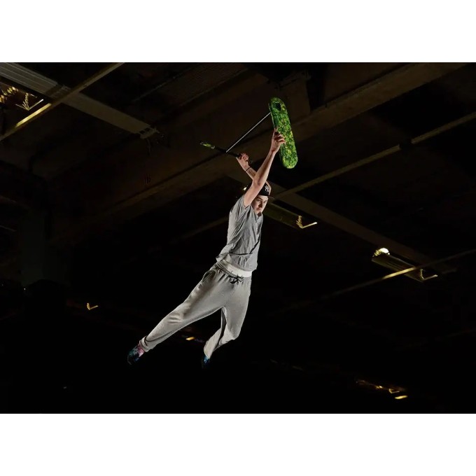 Trampoline paspirtukas INDO PRO V2 Green Mamba Limited Edition