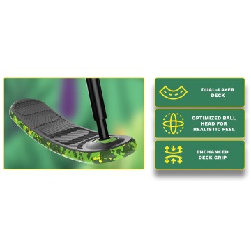 Trampoline paspirtukas INDO PRO V2 Green Mamba Limited Edition