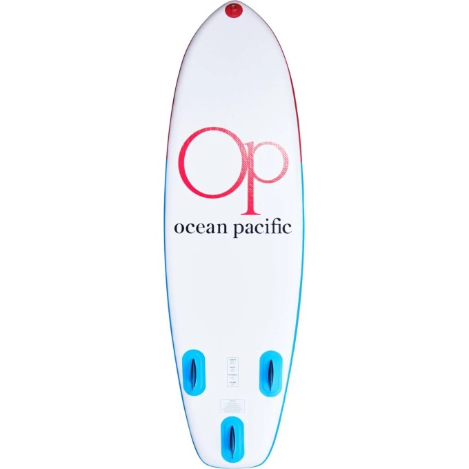 Ocean Pacific Venice All Round 8'6 Inflatable Paddle Board (White/Red/Blue)