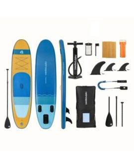 Retrospec Weekender SL 10' Inflatable Paddle Board (Nautical Blue)