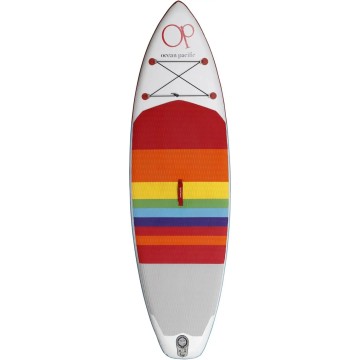 Ocean Pacific Sunset Lite 9'6 Inflatable Paddle Board (White)