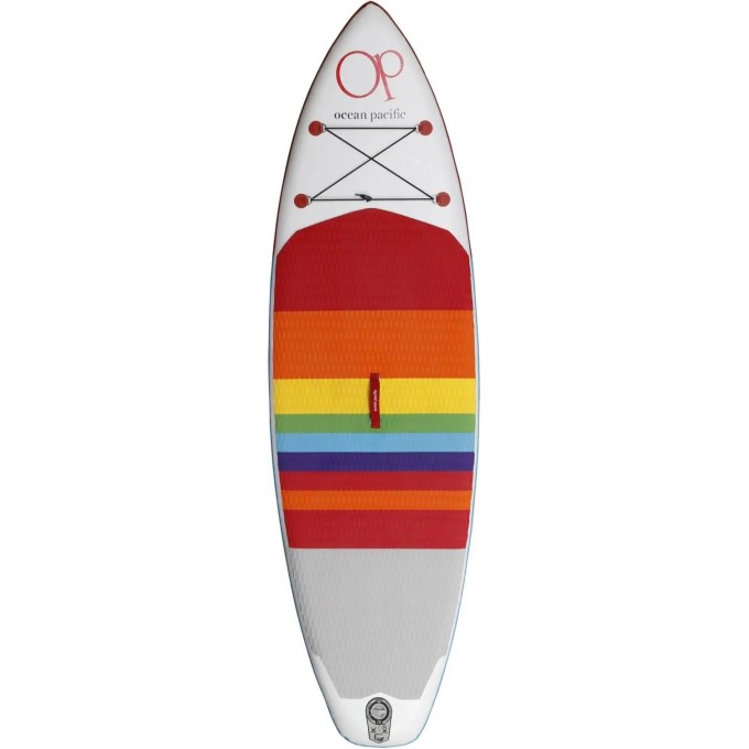 Ocean Pacific Sunset Lite 9'6 Inflatable Paddle Board (White)
