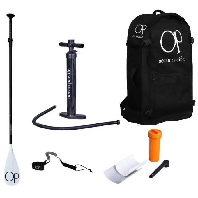 Ocean Pacific Sunset Lite 9'6 Inflatable Paddle Board (White)