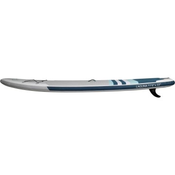 Ocean Pacific Laguna Lite 11'6 Inflatable Paddle Board (White/Grey/Teal)