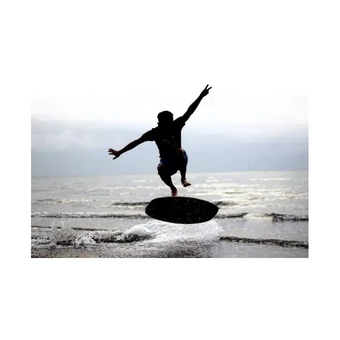 GoZone Pro Skimboard (40'|White/Black)