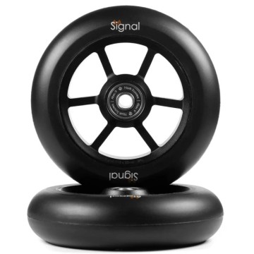 North Scooters Signal Pro Scooter Wheels 2-Pack (110mm|Matte Black)