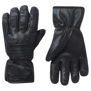 Whitespace Leather Gloves (L/XL|Black)