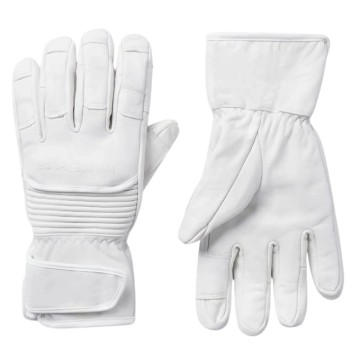 Whitespace Leather Gloves (S/M|Warm White)