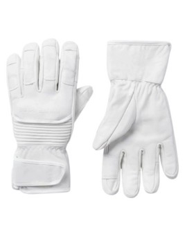 Whitespace Leather Gloves (S/M|Warm White)
