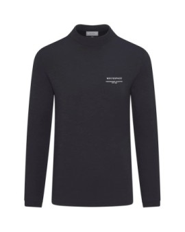 Whitespace Mens Merino Mockneck Bayselayer (XXL|Phantom)