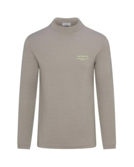 Whitespace Mens Merino Mockneck Bayselayer (S|Rock Ridge)