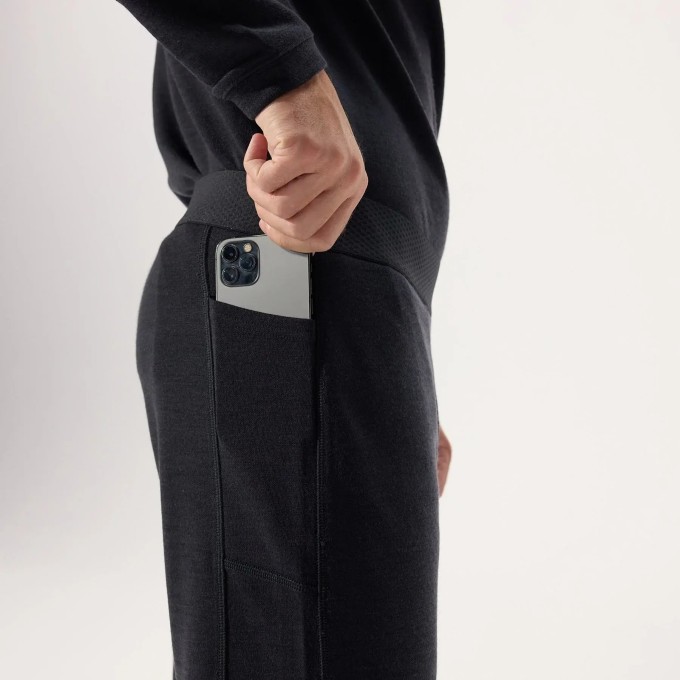 Whitespace Mens Merino Baselayer Pants (S|Phantom)