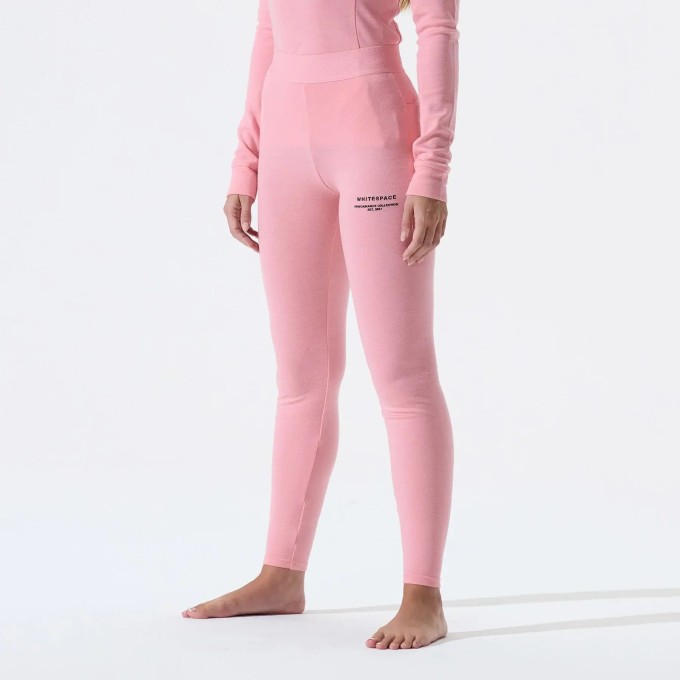 Whitespace Womens Merino Baselayer Pants (S|Pink Icing)