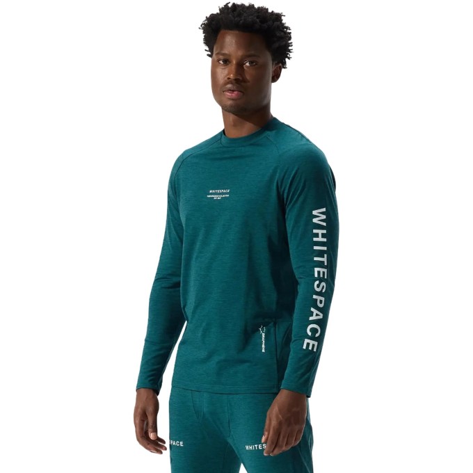 Whitespace Graphene Crew Neck Baselayer (L|Atlantic Deep)