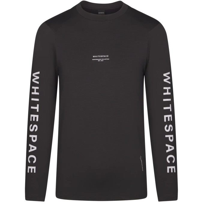 Whitespace Graphene Crew Neck Baselayer (L|Black Onyx)
