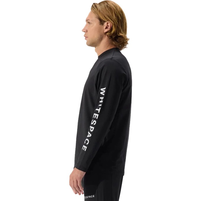 Whitespace Graphene Crew Neck Baselayer (L|Black Onyx)