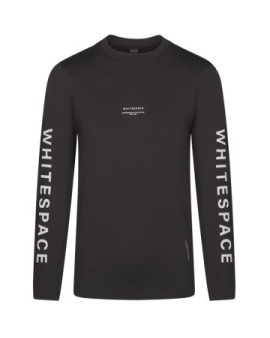 Whitespace Graphene Crew Neck Baselayer (M|Black Onyx)