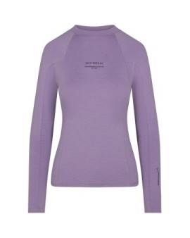 Whitespace Womens Graphene Crew Neck Baselayer (S|Sand Verbena)