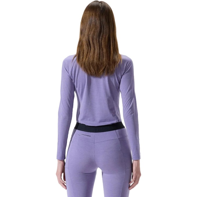 Whitespace Womens Graphene Crew Neck Baselayer (XL|Sand Verbena)
